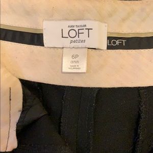 Ann Taylor LOFT- Black Flare Trousers